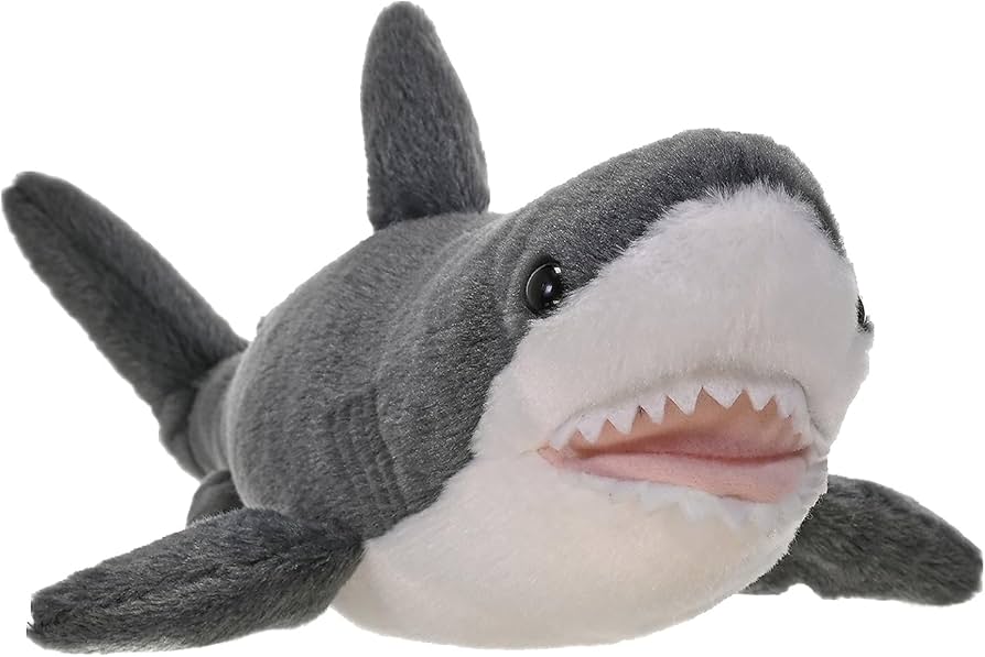 Wild Republic -  Stuffed Animal 12" - Great White Shark