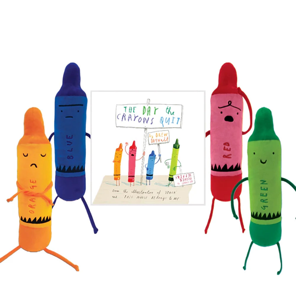 Day the Crayons Quit - Blue Crayon - 12” Plush