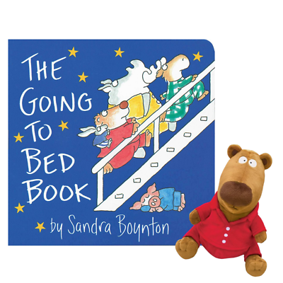 Going to Bed Book Bear - Stuffed Animal