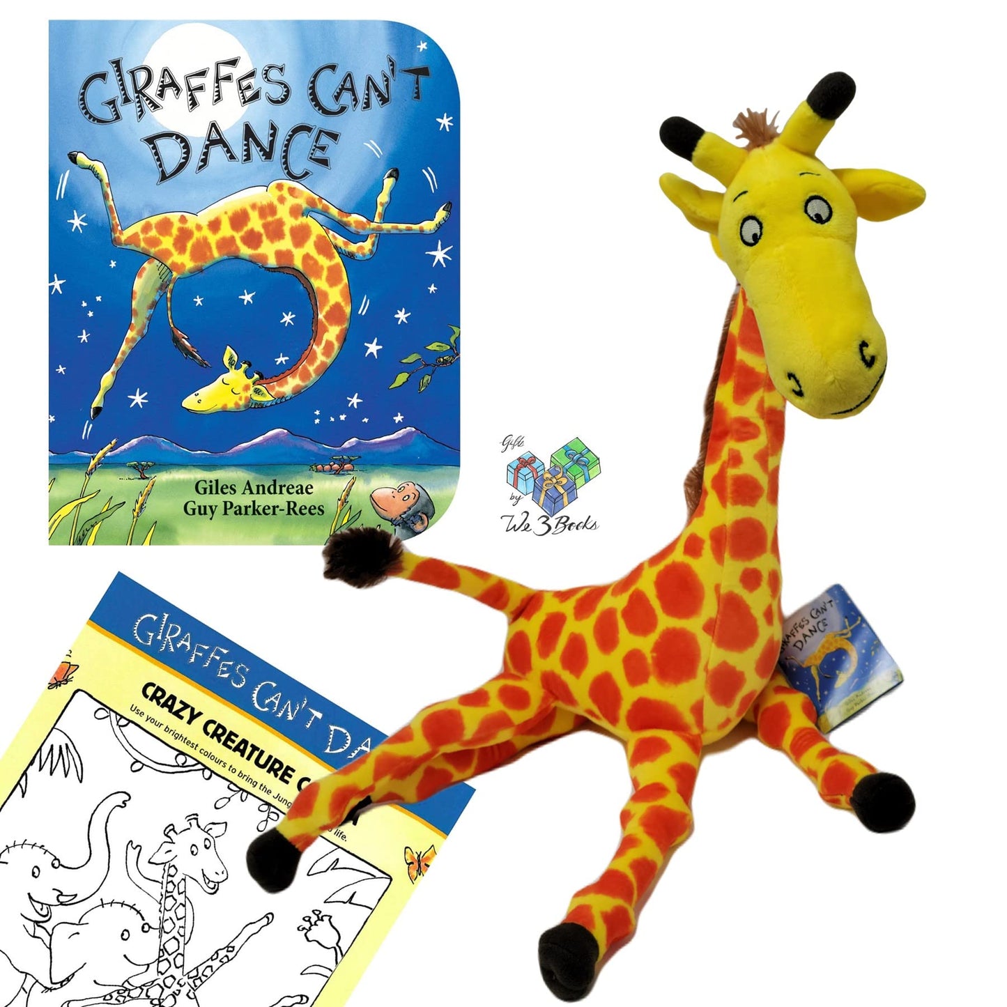 Giraffes Can't Dance - Stuffed Animal 16”