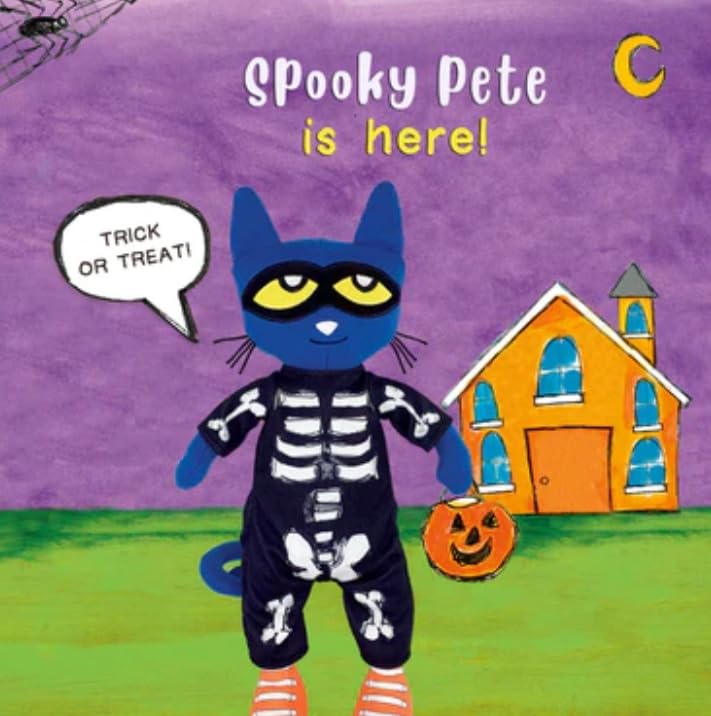 Pete the Cat - Spooky Pete Plush Doll - 14" Stuffed Animal