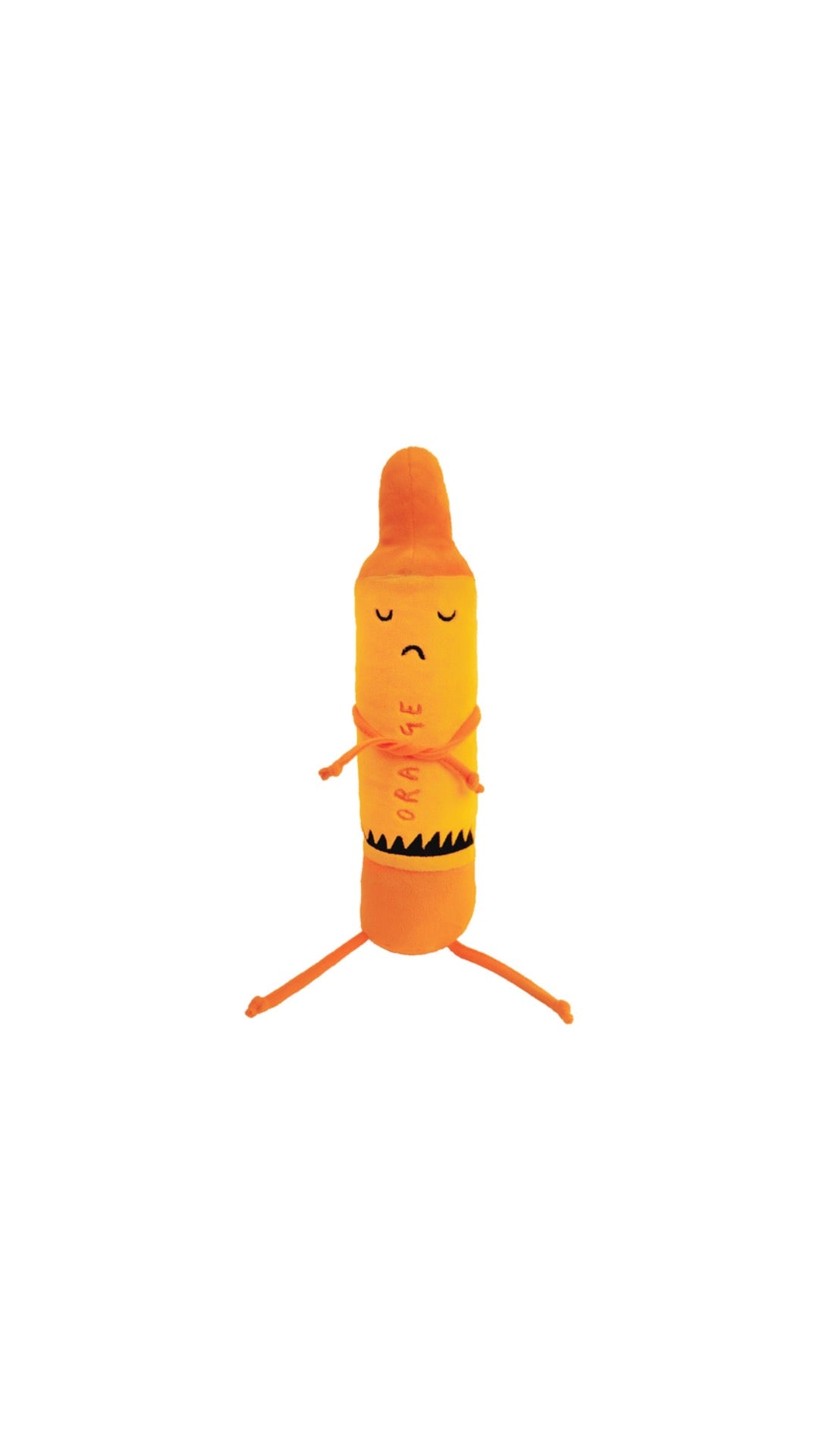 Day the Crayons Quit - Orange Crayon 12” Plush