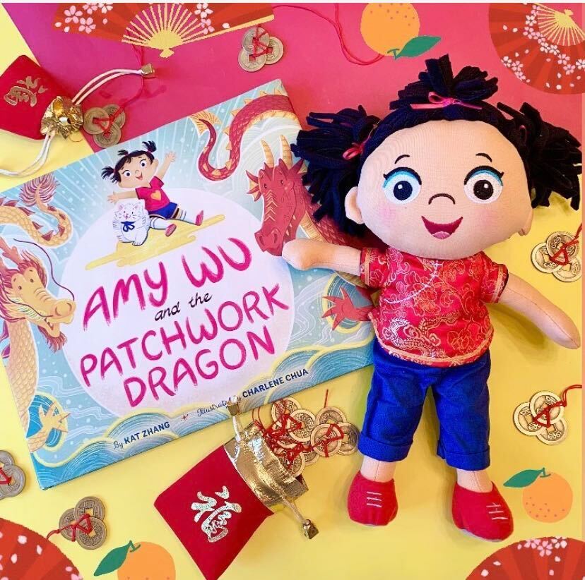 Amy Wu and the Patchwork Dragon - Plush Doll 12”