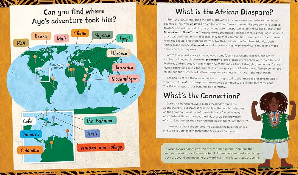 Barefoot Books - Ayo's Adventure - Across the African Diaspora from Afro to Zulu