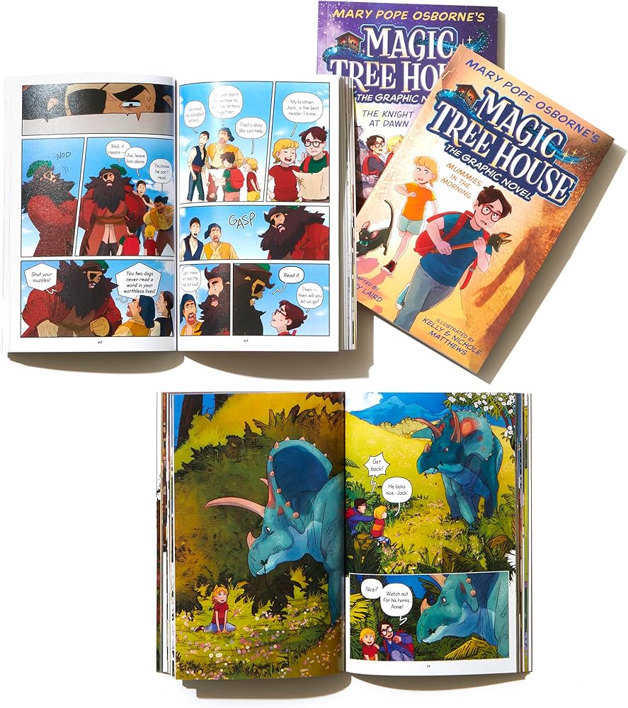 Magic Tree House - Graphic Novel Set #1-4