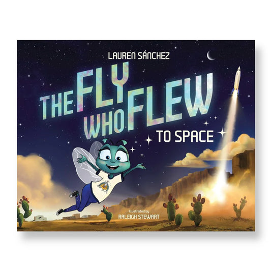 Fly Who Flew to Space - Removable Glow-In-The-Dark Poster Included!