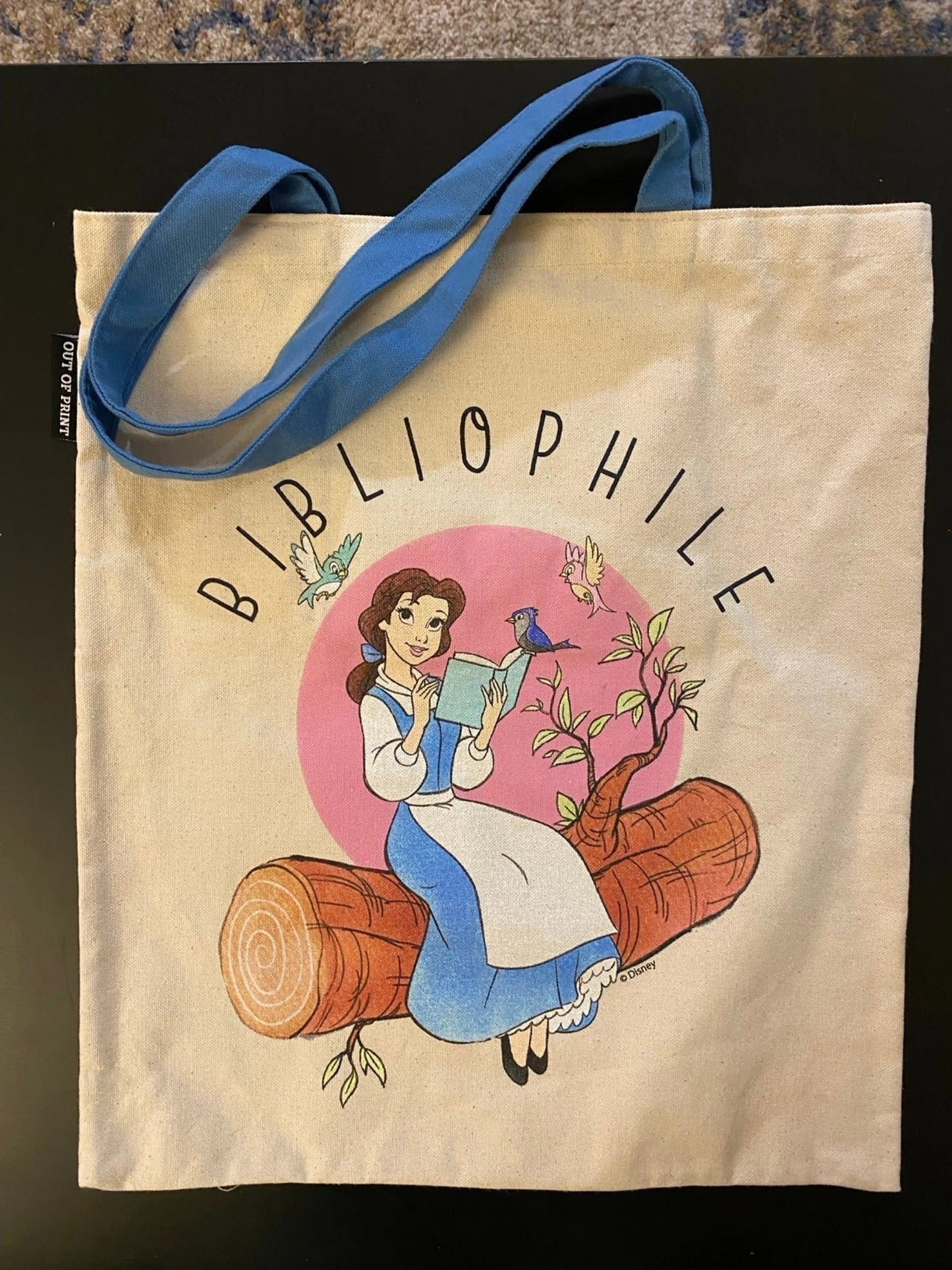 Disney Princess Belle “Bibliophile” - Tote Bag