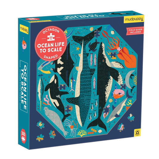 Ocean Life - Octagon Shaped Puzzle