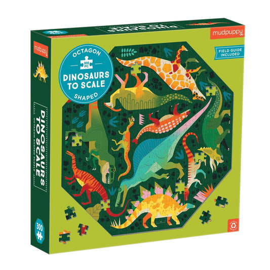 Dinosaurs - Octagon Shaped Puzzle