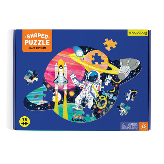 Space Mission - Shaped Scene Puzzle