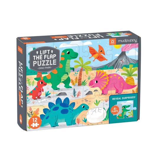 Dino Park - Lift the Flap Puzzle