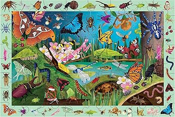 Bugs & Butterflies - Search & Find Puzzle