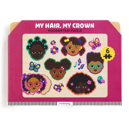 My Hair, My Crown Wooden Tray Puzzle