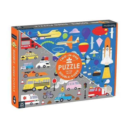 On the Move - Double-Sided Puzzle