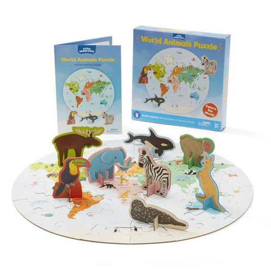 Little Passports - World Animals Puzzle