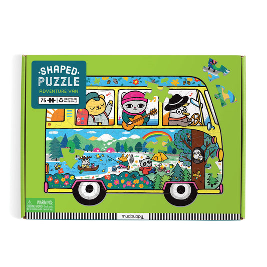 Adventure Van - Shaped Scene Puzzle