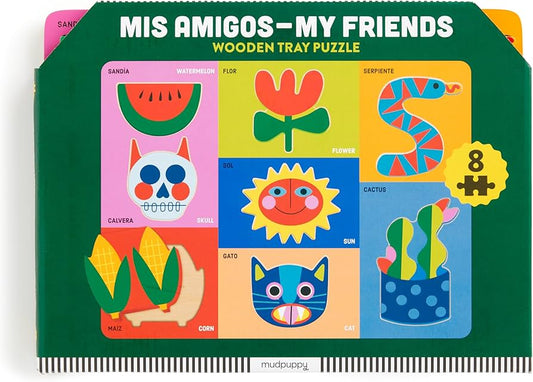 MIS Amigos/My Friends Wooden Tray Puzzle