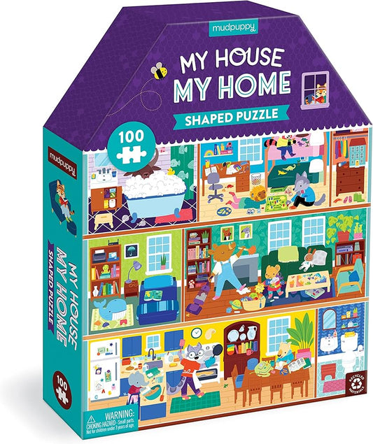 My House, My Home - House-Shaped Puzzle