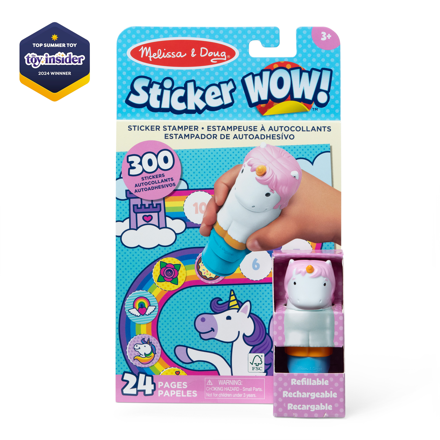 Sticker WOW Activity Pad and Sticker Stamper - Unicorn