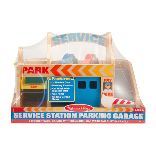 Service Station Parking Garage