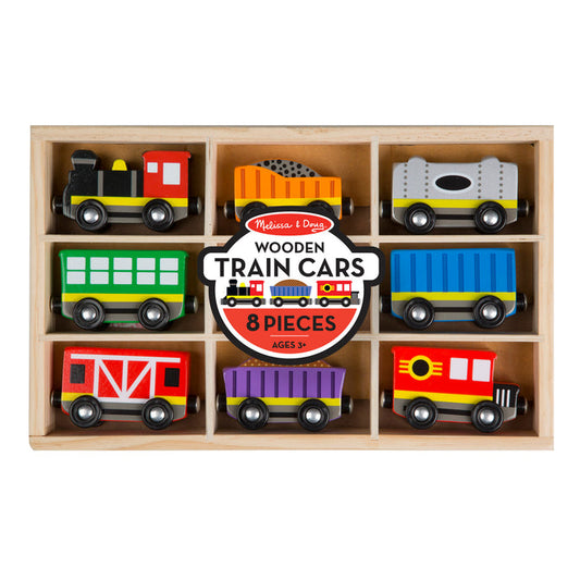 Wooden Train Cars