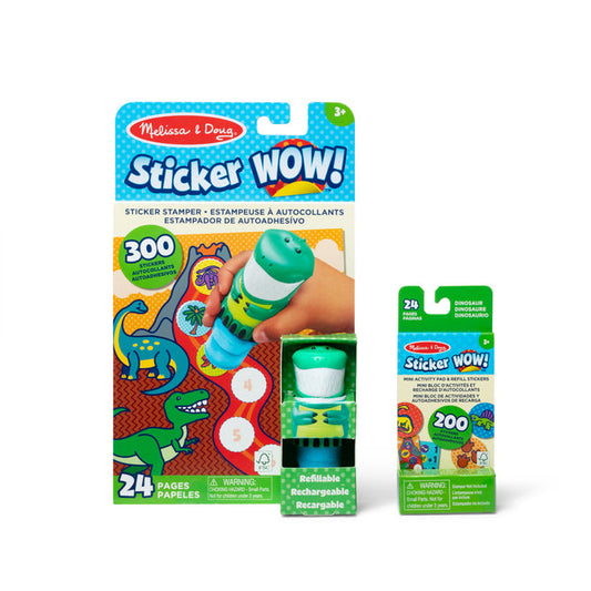 Sticker WOW Activity Pad and Sticker Stamper - Dinosaur