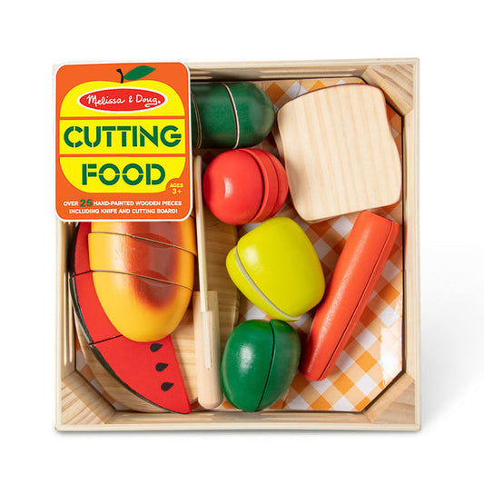 Cutting Food Wooden Play Set