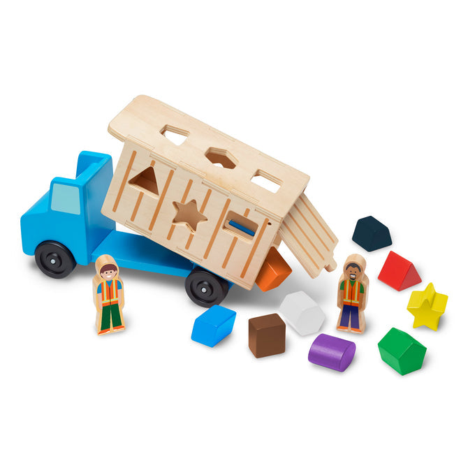 Shape-Sorting Dump Truck