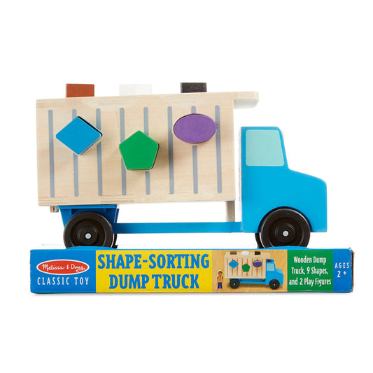 Shape-Sorting Dump Truck