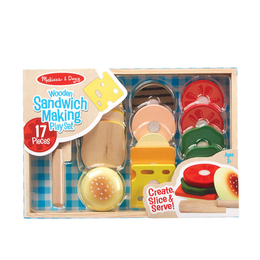 Wooden Sandwich Making Set