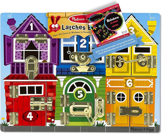 Latches Wooden Activity Board