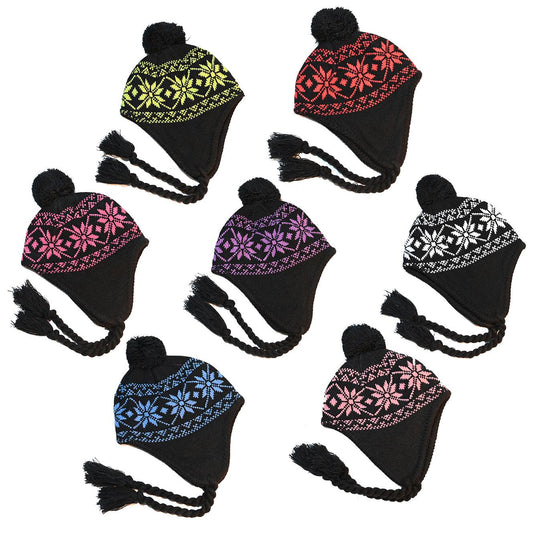 SnowStoppers - Cozy Nordic Knit Hat