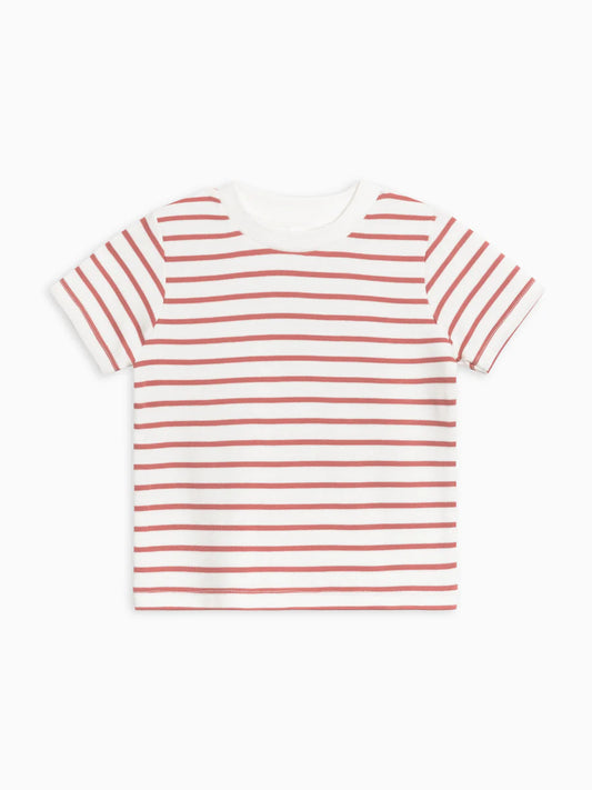 Colored Organics - Organic Baby & Kids Classic Crew Neck Tee - Lee Stripe