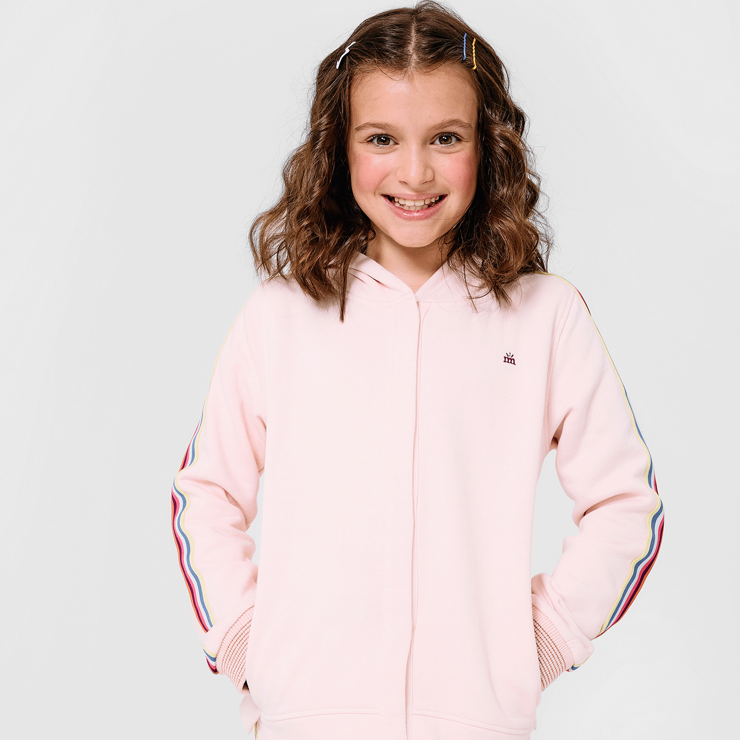 Magnetic Me - Cotton Hoodie - Crystal Pink