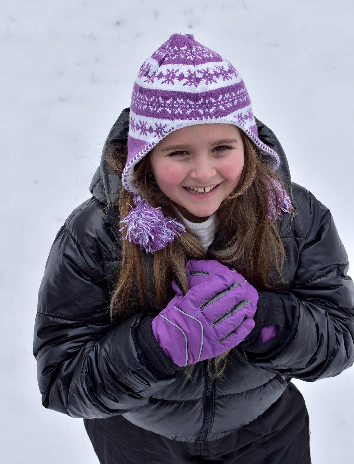 SnowStoppers - Cozy Sherpa Knit Hat