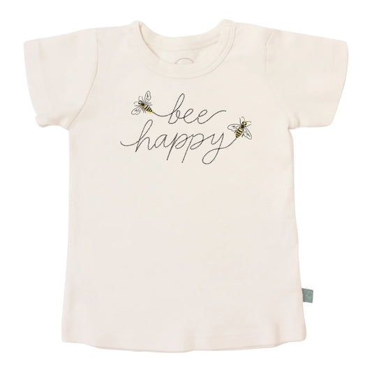 Finn + Emma - Graphic Tee - Bee Happy