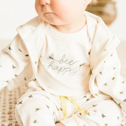 Finn + Emma - Graphic Tee - Bee Happy