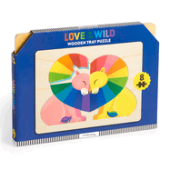 Mudpuppy; Love in the Wild Wooden Tray Puzzle