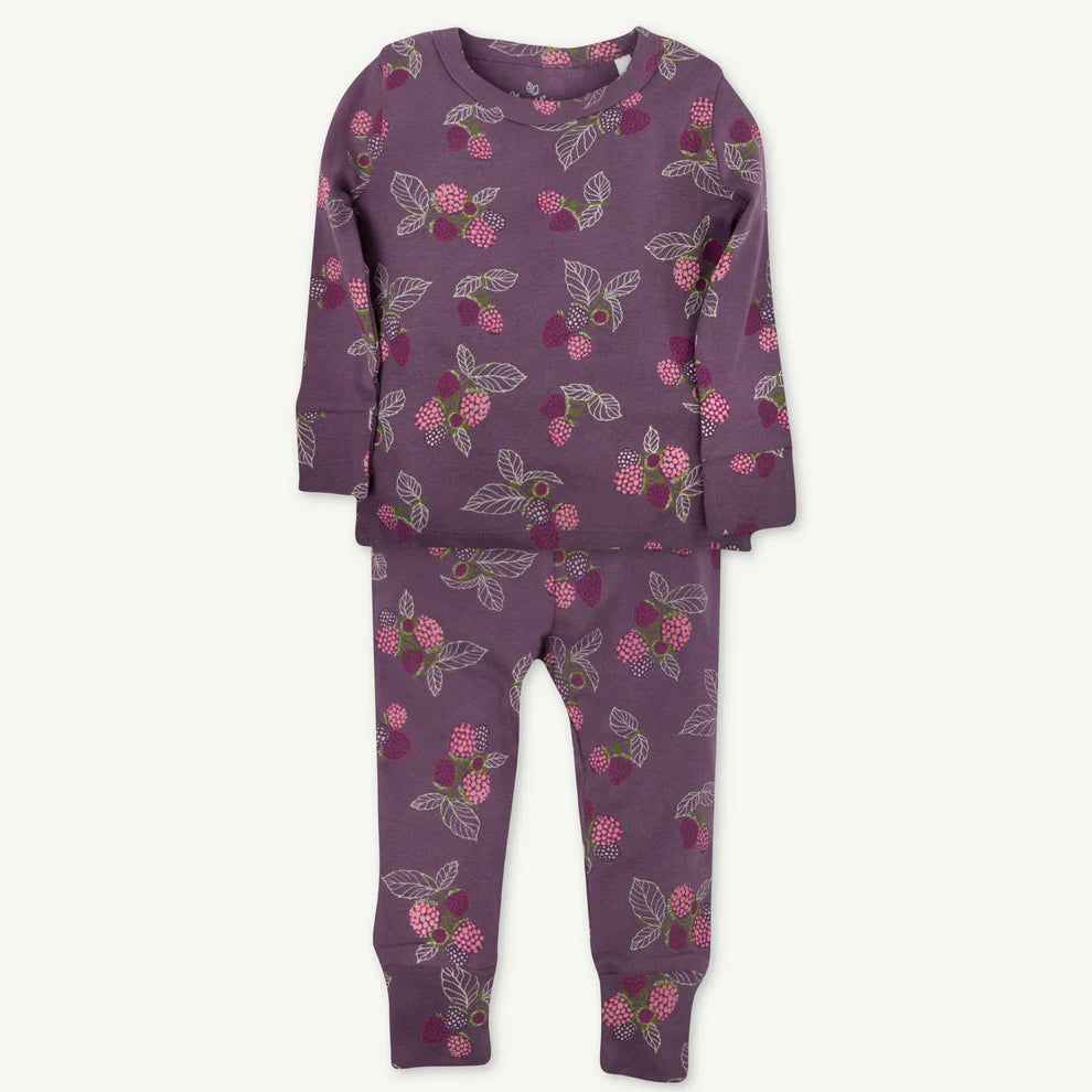 Raspberry Print Pajama Set- Baby