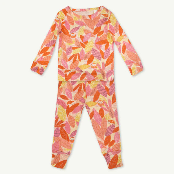 Leaves Print Pajamas