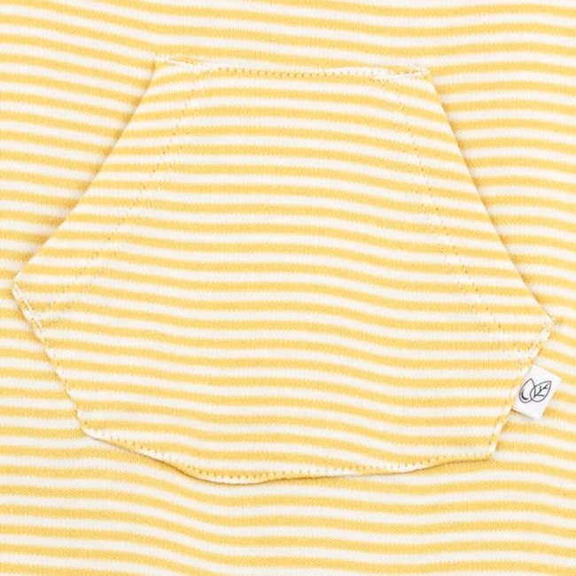 Gold Mini Stripe Sleeveless Coverall