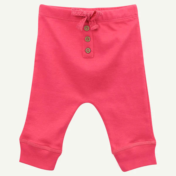 Hot Pink Ruffle Legging