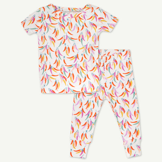 2-PC Pajama Set in Chili Peppers