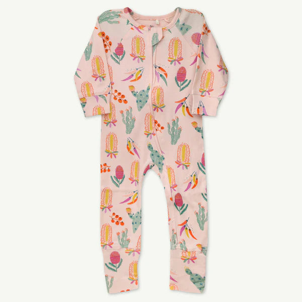 Cactus Floral Unionsuit