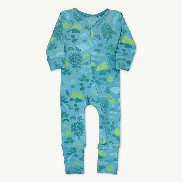 Eco Jungle Print Unionsuit