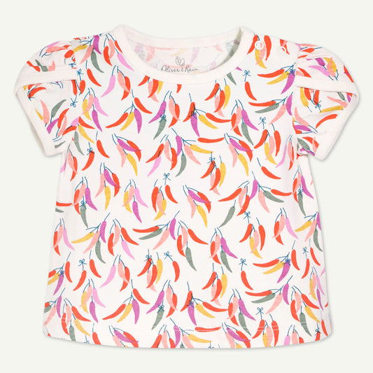 Cactus & Peppers Girl Chili printed Tee Jersey