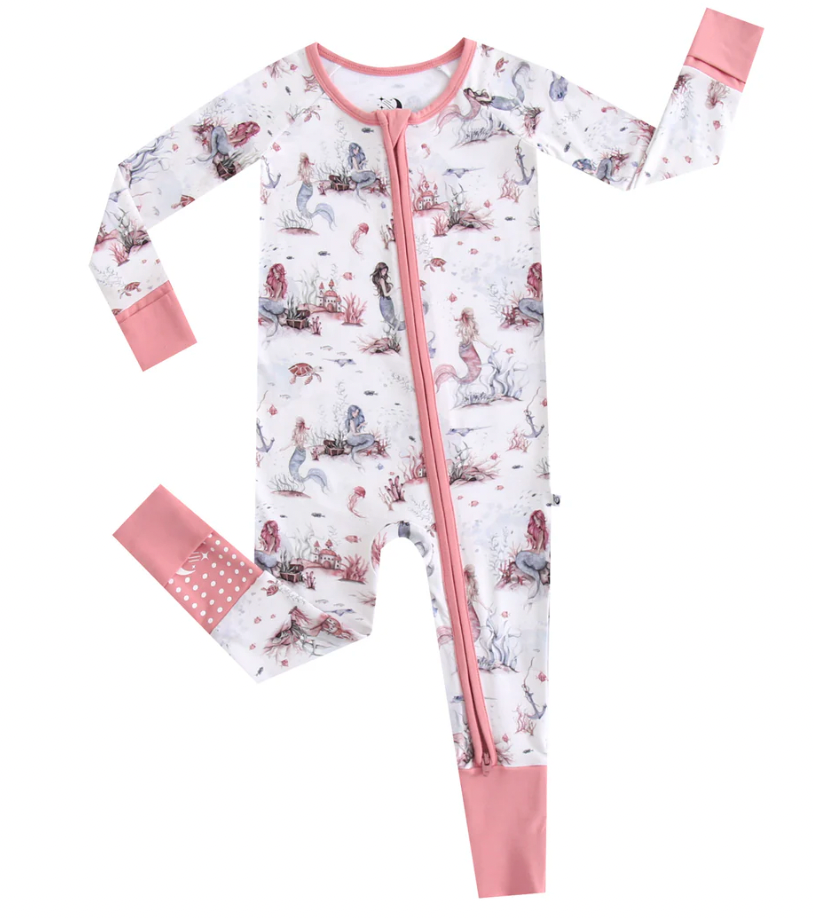 Jammie Session - Mermaid Cove Onesie and Long Sleeve Pajama