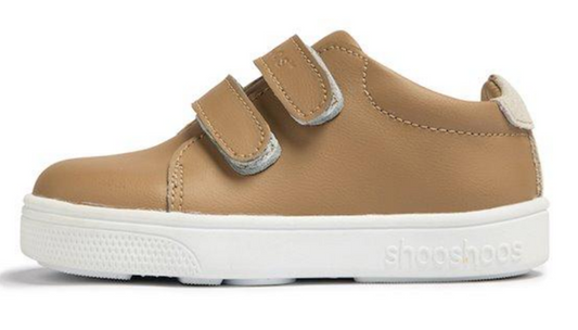 Brown Kicks - Shooshoos Toddler Kids Shoes Leather Sneaker