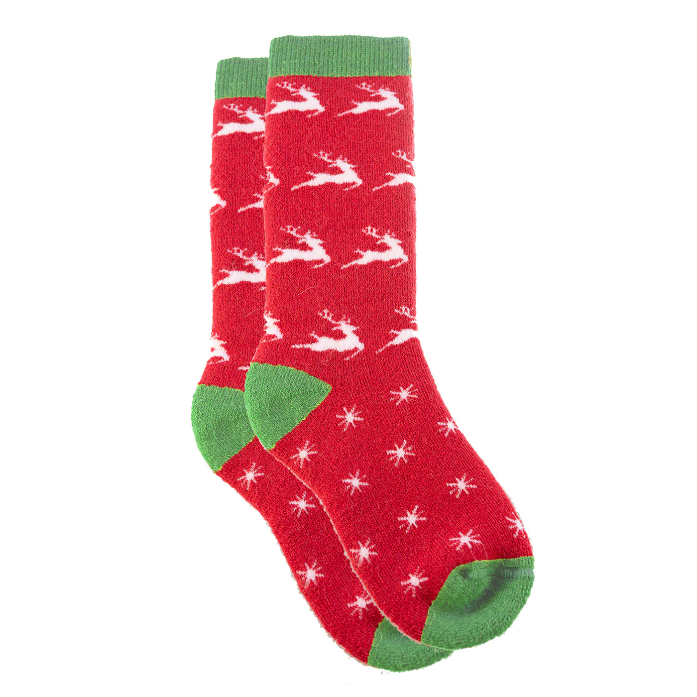 SnowStoppers Alpaca Wool Socks- Holiday