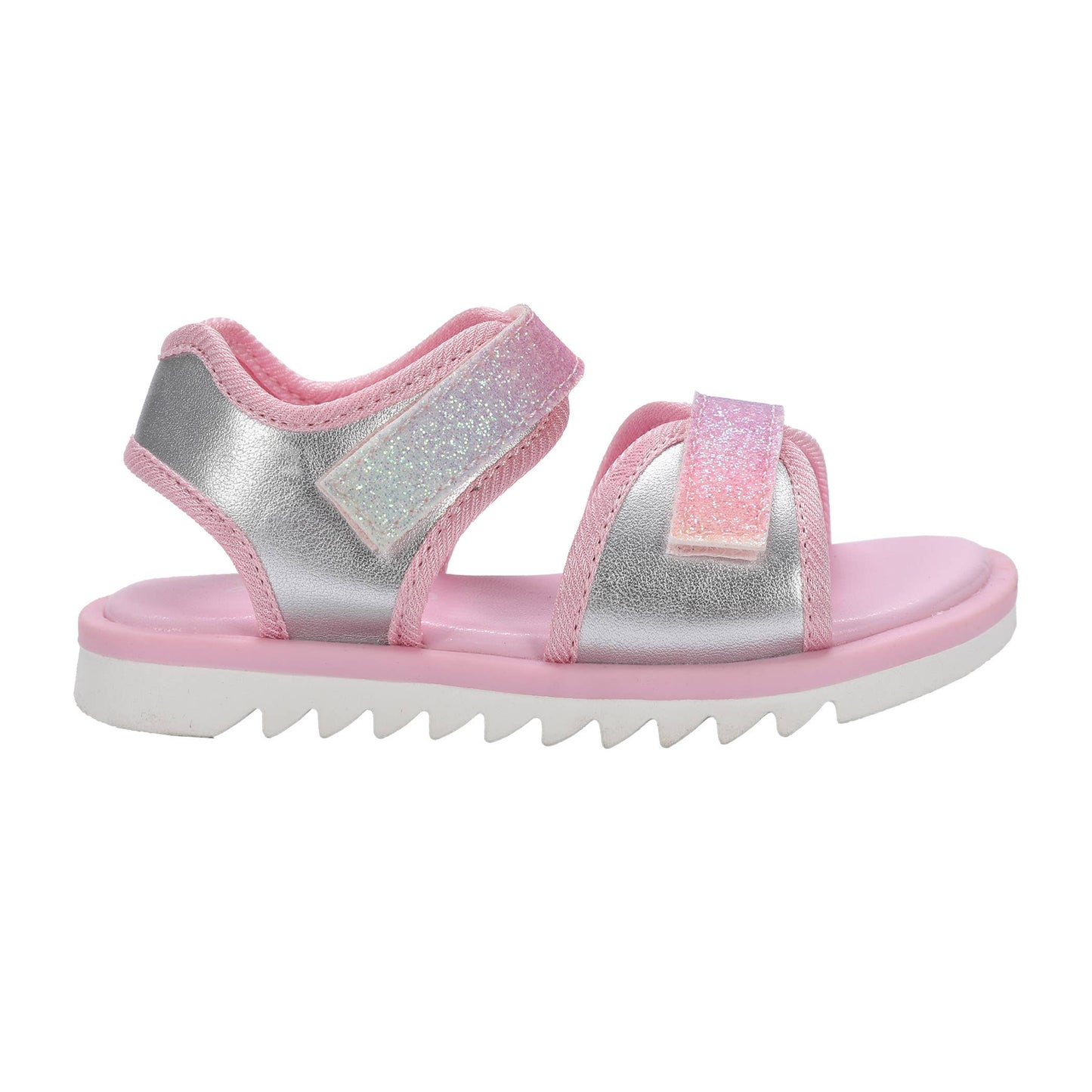 Oomphies - Lydia Silver Kids Sandal